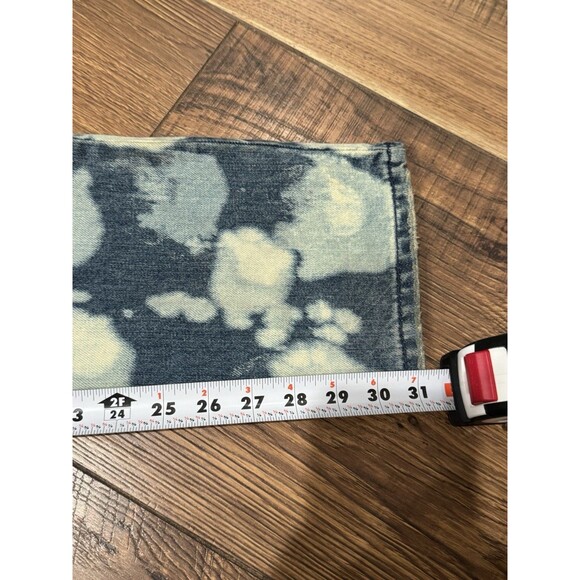 Arden B. Women’s Low Rise Acid Wash Bleach Jeans Y2K 2000s Size 28x31 - Picture 7 of 8